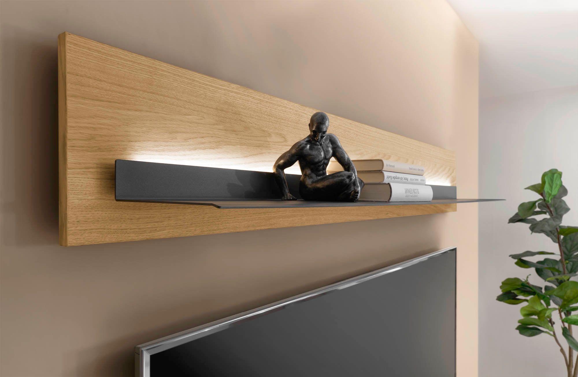 Detailbild beleuchtetes Wandboard